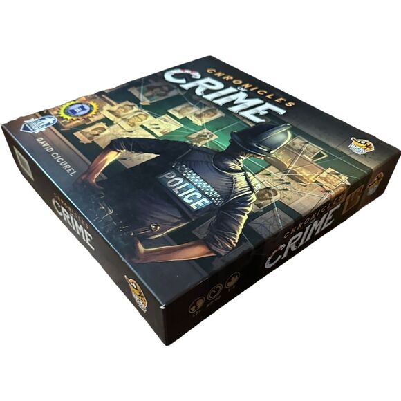 Chronicles Of Crime Board Game Lucky Duck Mystery VR App COMPLETE - Picture 1 of 16